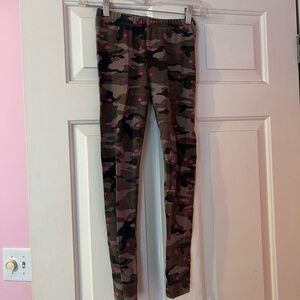 Girl Gap Kids Everyday Leggings Camouflage/Hearts
